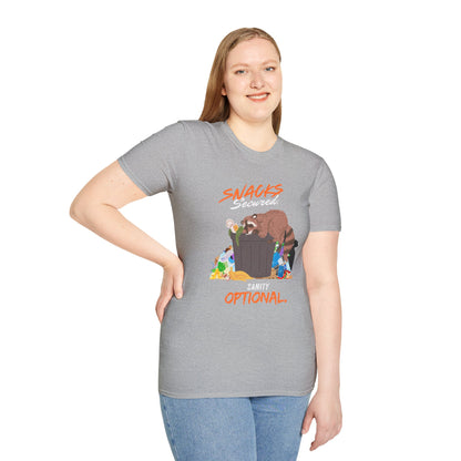 Snacks Secured, Racoom T-Shirt