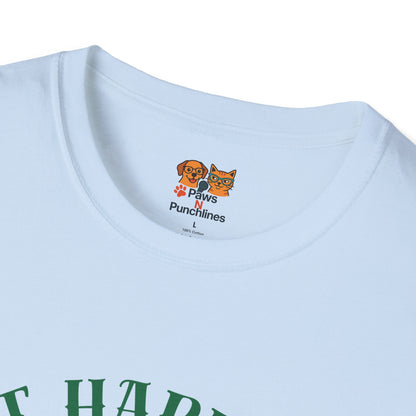 “Shit Happens I’m Cute” Puppy Graphic T-Shirt